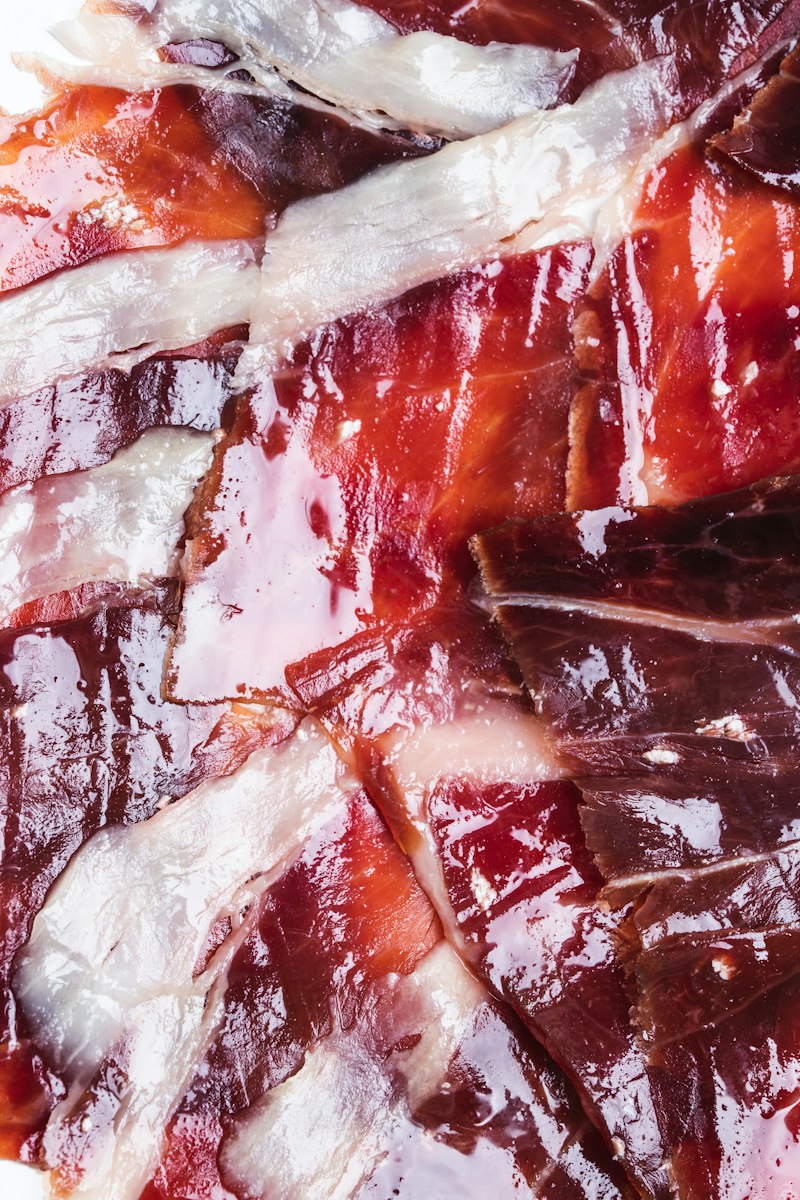 Ración de jamón ibérico
