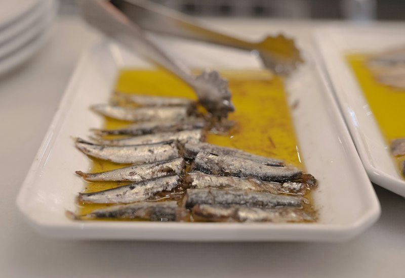 Sardinas asadas